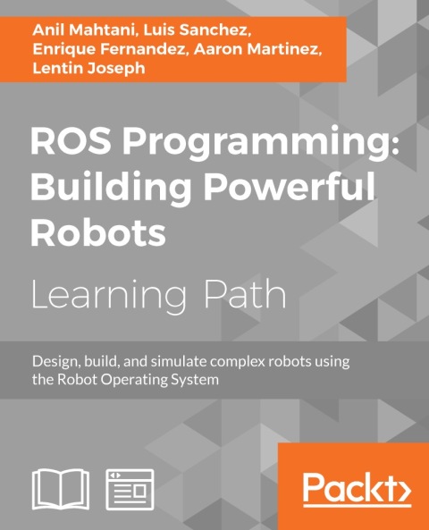 Cover image for book ROS Programming: Building Powerful Robots