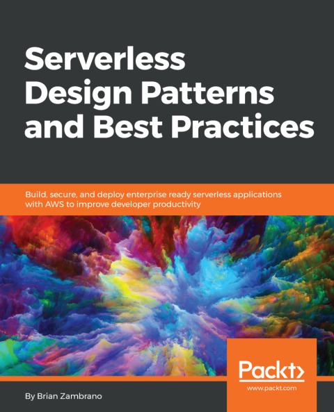 Cover image for book Serverless Design Patterns and Best Practices