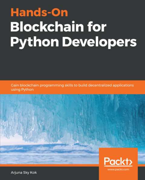 Cover image for book Hands-On Blockchain for Python Developers