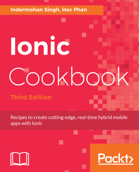 Cover image for book Ionic Cookbook