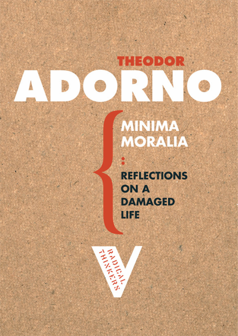 Cover image for book Minima Moralia