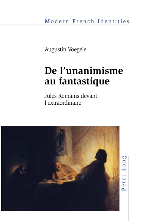 Cover image for book De l’unanimisme au fantastique