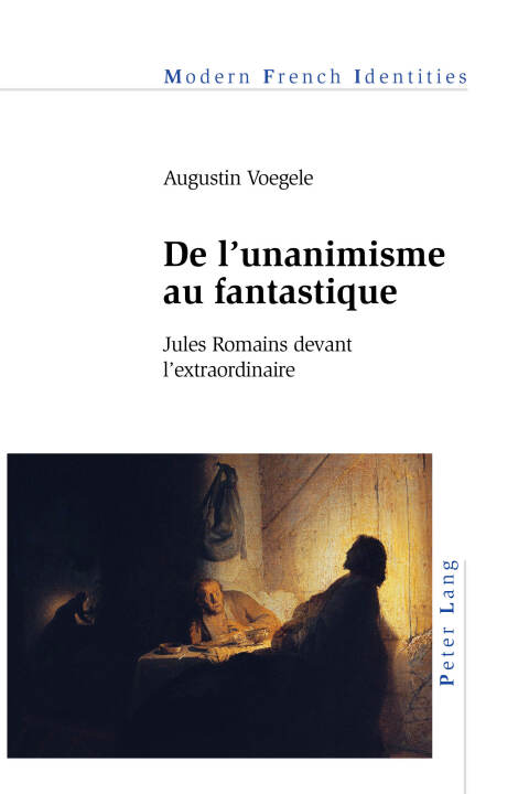 Cover image for book De l’unanimisme au fantastique