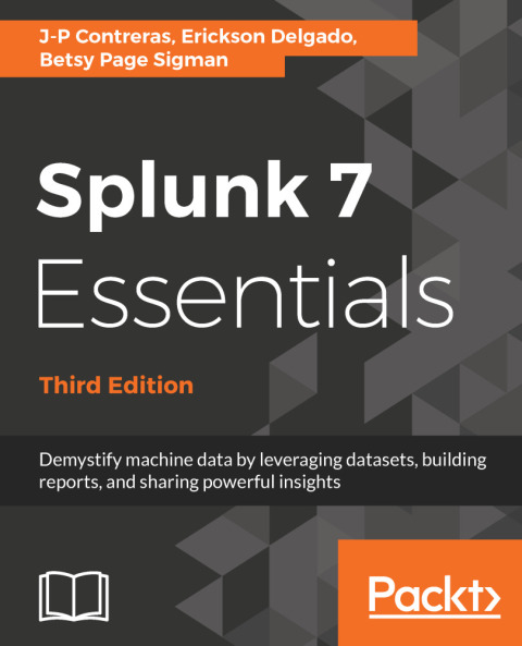 Cover image for book Splunk 7 Essentials