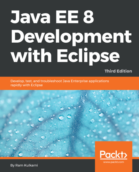 Cover image for book Java EE 8 Development with Eclipse