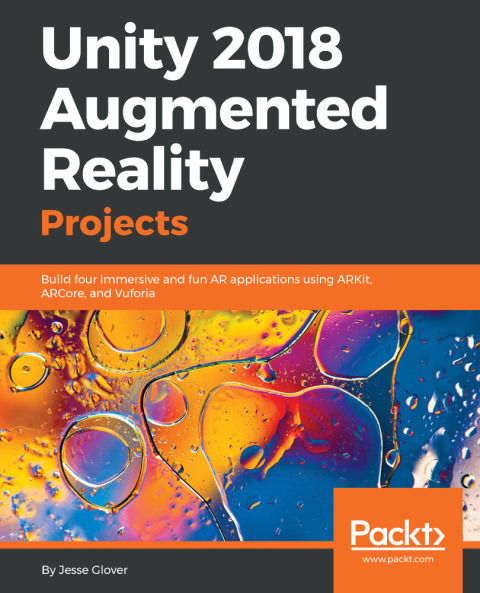 Cover image for book Unity 2018 Augmented Reality Projects