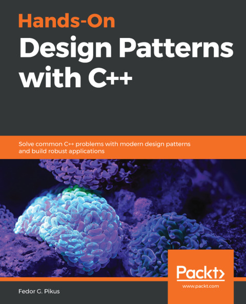 Cover image for book Hands-On Design Patterns with C++