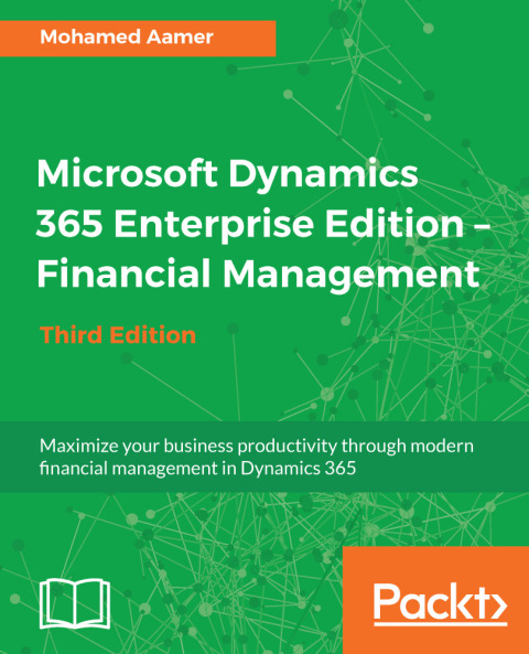 Cover image for book Microsoft Dynamics 365 Enterprise Edition – Financial Management - Third Edition