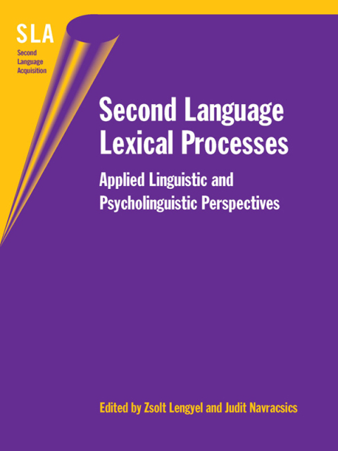 Cover image for book Second Language Lexical Processes