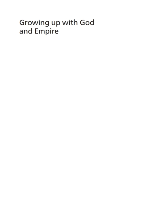 Cover image for book Growing up with God and Empire