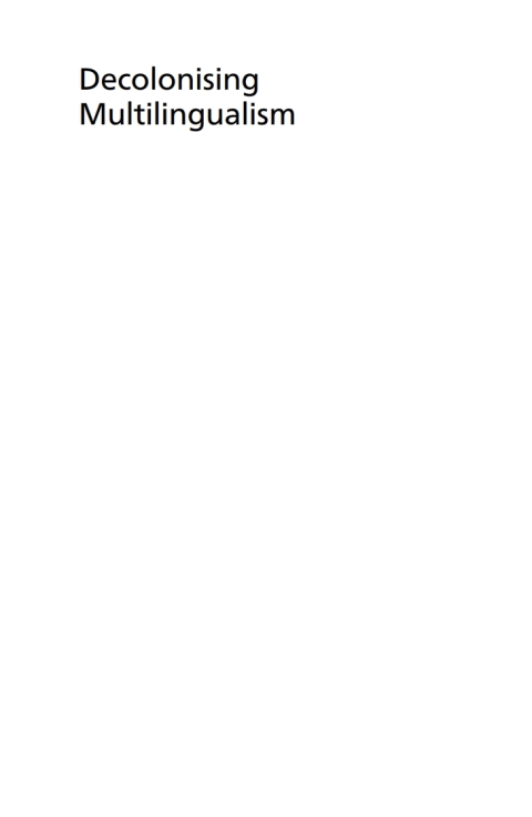 Decolonising Multilingualism 