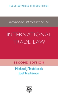 Imagen de portada: Advanced Introduction to International Trade Law 2nd edition 9781788971447