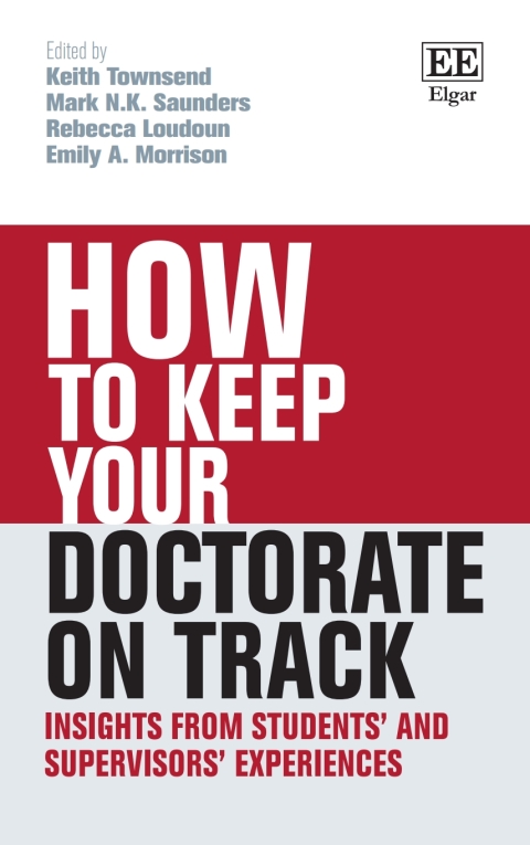 Cover image for book How to Keep your Doctorate on Track