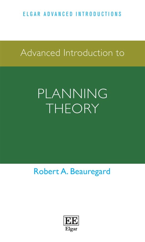Cover image for book Advanced Introduction to Planning Theory