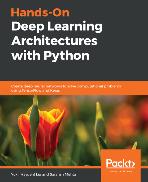 Cover image for book Hands-On Deep Learning Architectures with Python