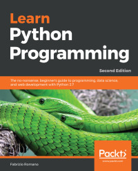 Cover image: Learn Python Programming 2nd edition 9781788996662
