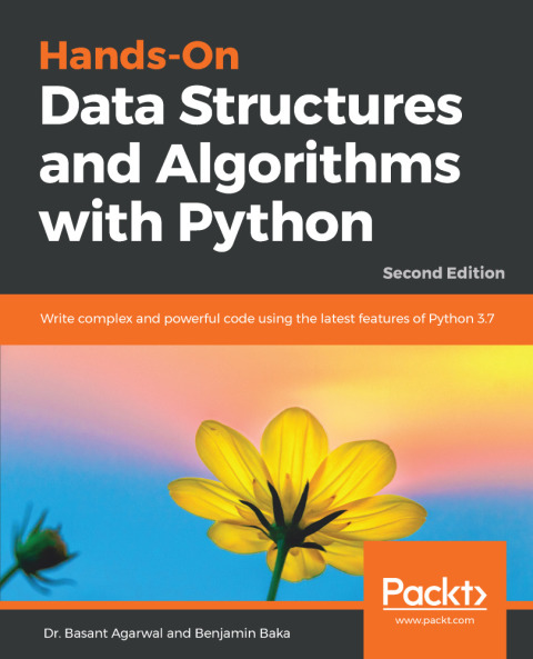Cover image for book Hands-On Data Structures and Algorithms with Python