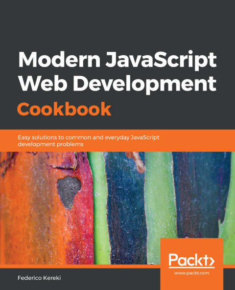 Cover image for book Modern JavaScript Web Development Cookbook