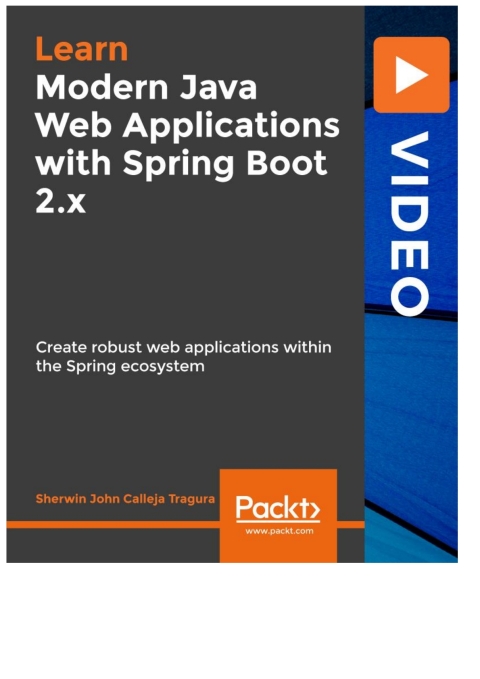 Cover image for book Modern Java Web Applications with Spring Boot 2.x