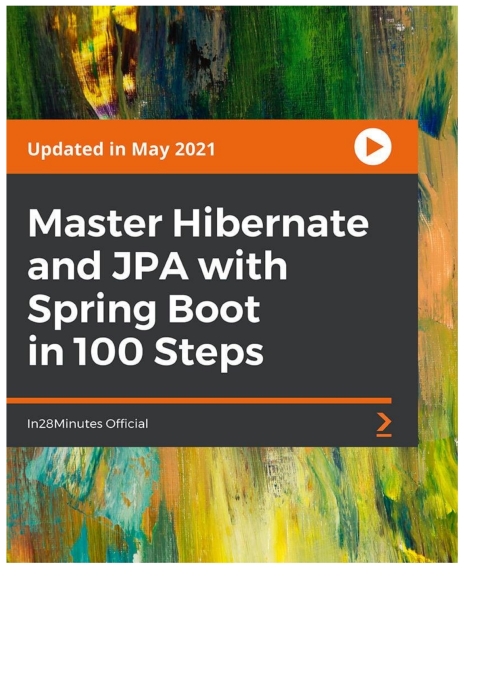 Cover image for book Master Hibernate and JPA with Spring Boot in 100 Steps