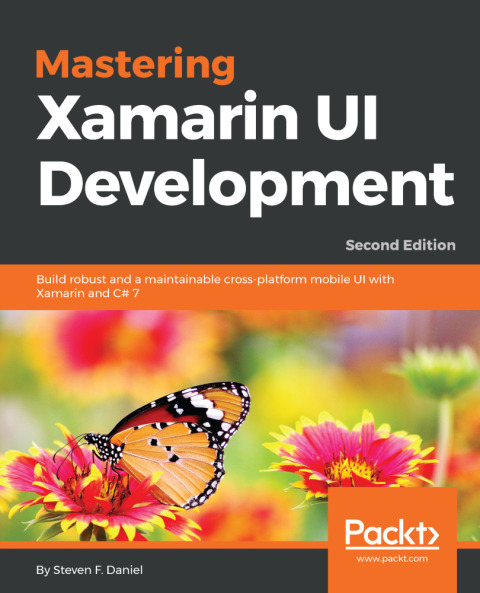 Cover image for book Mastering Xamarin UI Development