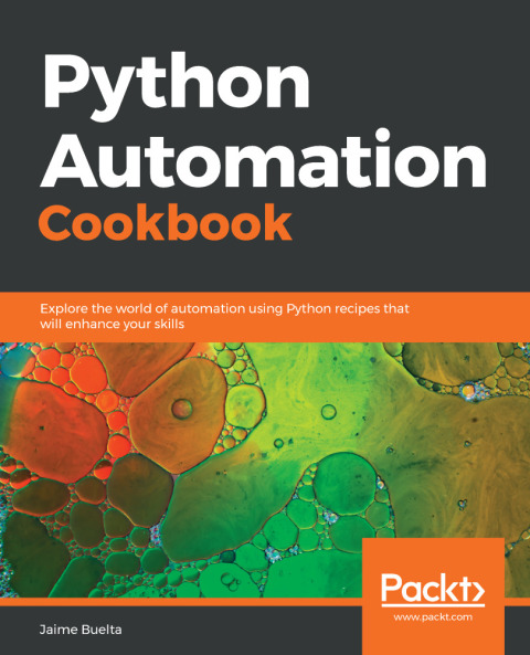 Cover image for book Python Automation Cookbook