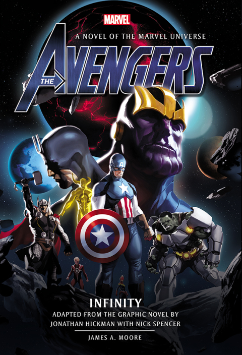 Cover image for book Avengers: Infinity Prose Novel