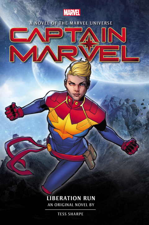 Cover image for book Captain Marvel: Liberation Run Prose Novel
