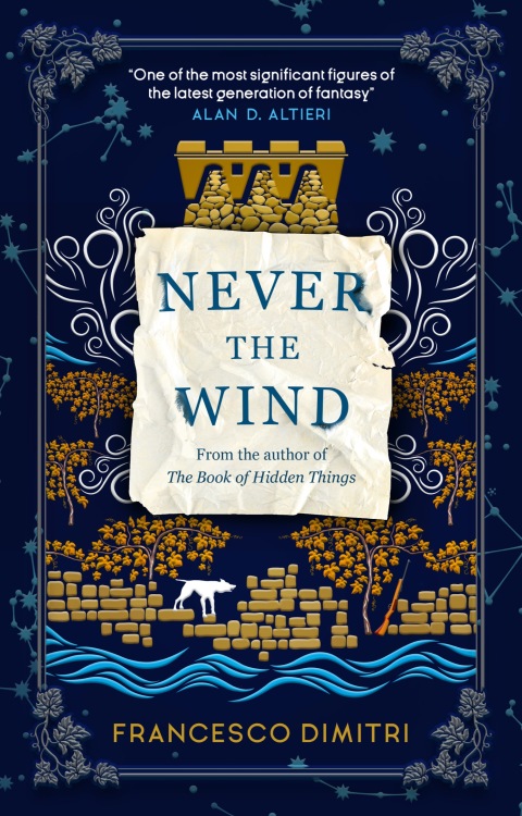 Cover image for book Never the Wind