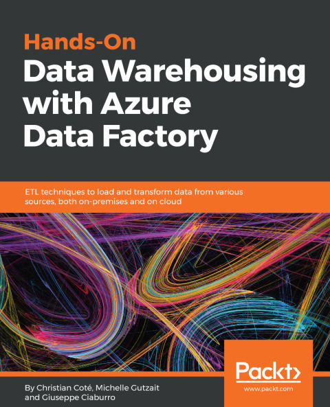 Cover image for book Hands-On Data Warehousing with Azure Data Factory