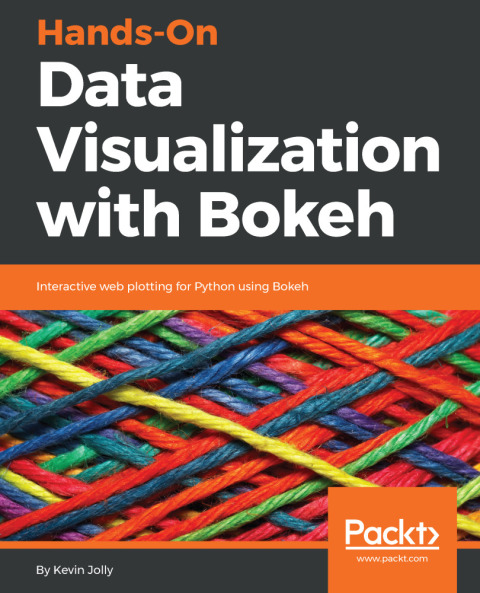 Cover image for book Hands-On Data Visualization with Bokeh