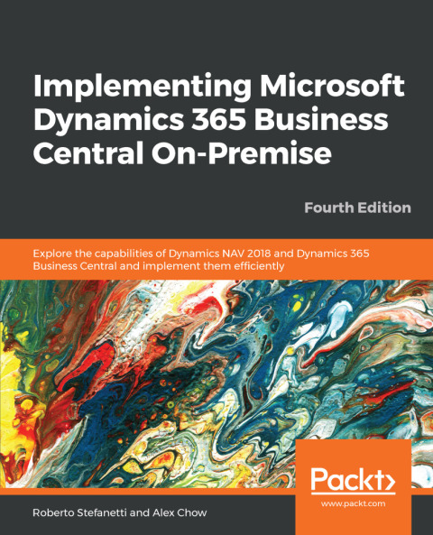 Cover image for book Implementing Microsoft Dynamics 365 Business Central On-Premise