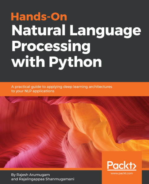 Cover image for book Hands-On Natural Language Processing with Python