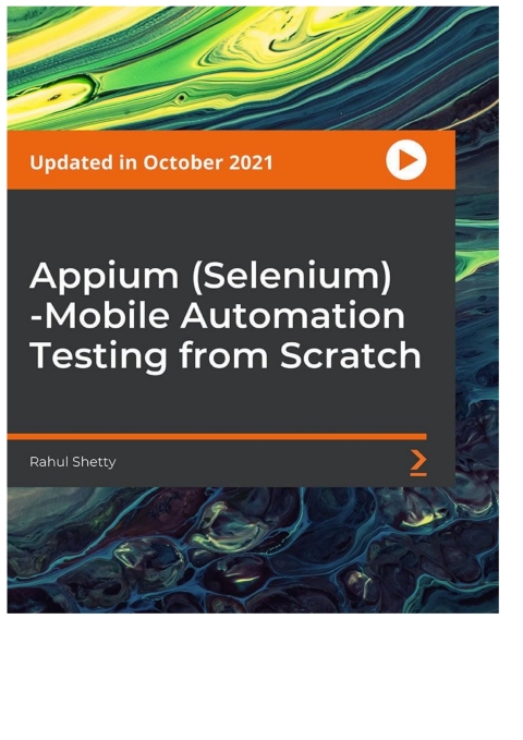 Cover image for book Appium (Selenium)-Mobile Automation Testing from Scratch