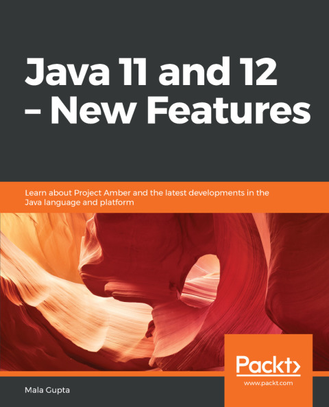 Cover image for book Java 11 and 12 – New Features