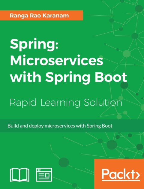 Cover image for book Spring: Microservices with Spring Boot