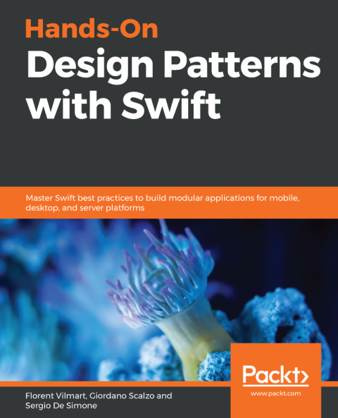 Cover image for book Hands-On Design Patterns with Swift