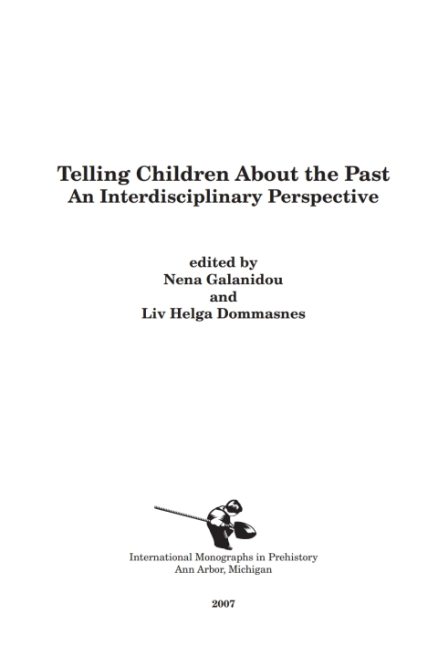 Cover image for book Telling Children About the Past