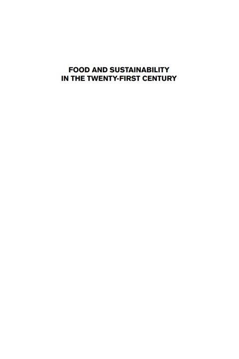Cover image for book Food and Sustainability in the Twenty-First Century
