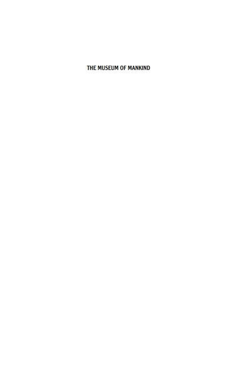 Cover image for book The Museum of Mankind