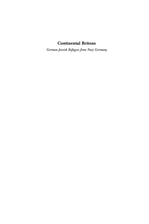 Cover image for book Continental Britons