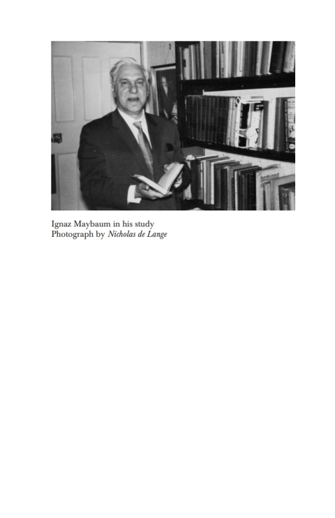 Cover image for book Ignaz Maybaum