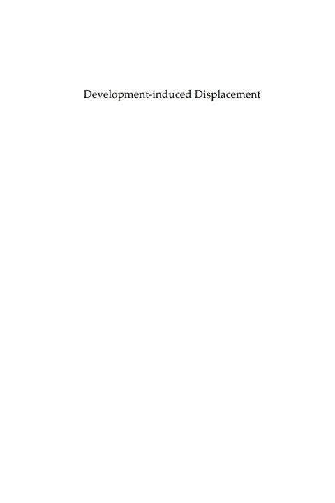 Cover image for book Development-induced Displacement