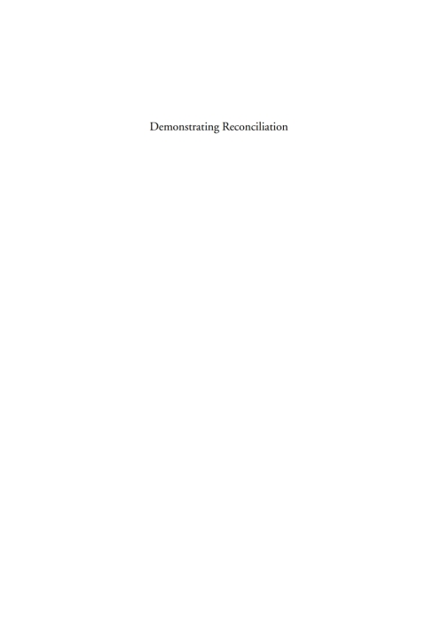 Cover image for book Demonstrating Reconciliation