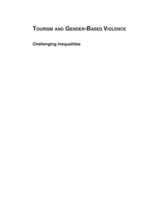 Cover image for book Tourism and Gender-based Violence