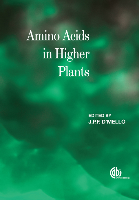 Cover image for book Amino Acids in Higher Plants