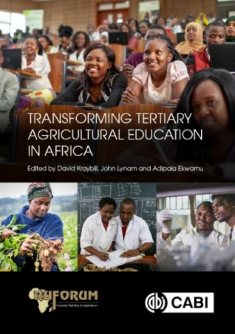 Cover image for book Transforming Tertiary Agricultural Education in Africa