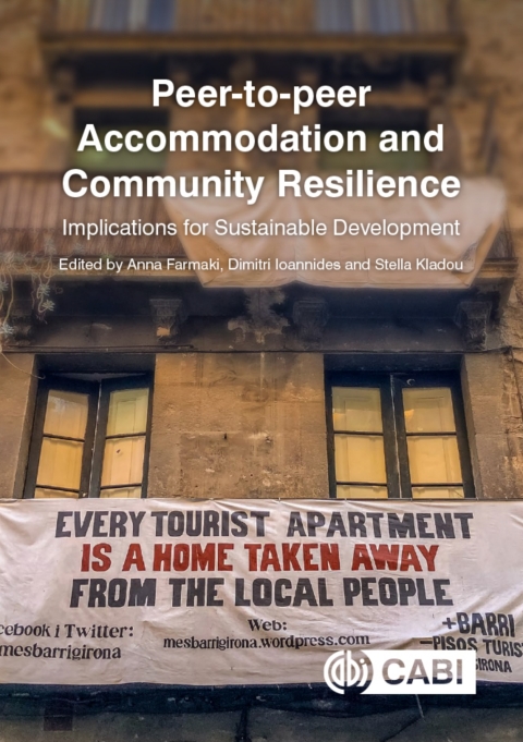 Cover image for book Peer-to-peer Accommodation and Community Resilience