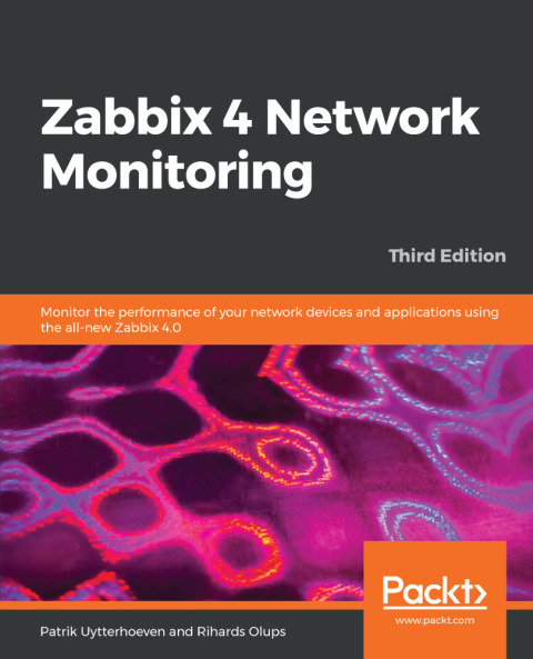 Cover image for book Zabbix 4 Network Monitoring