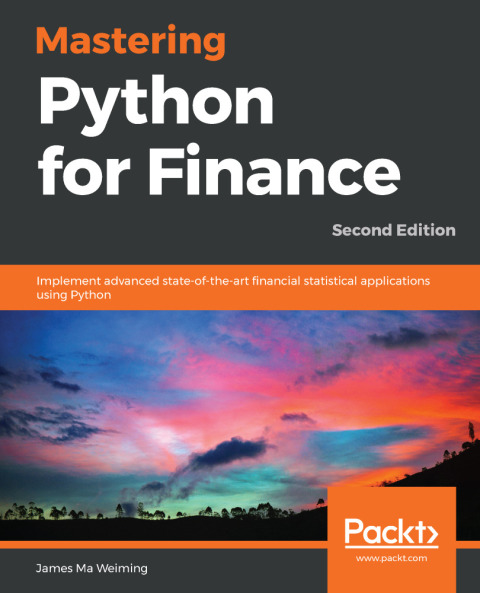 Cover image for book Mastering Python for Finance